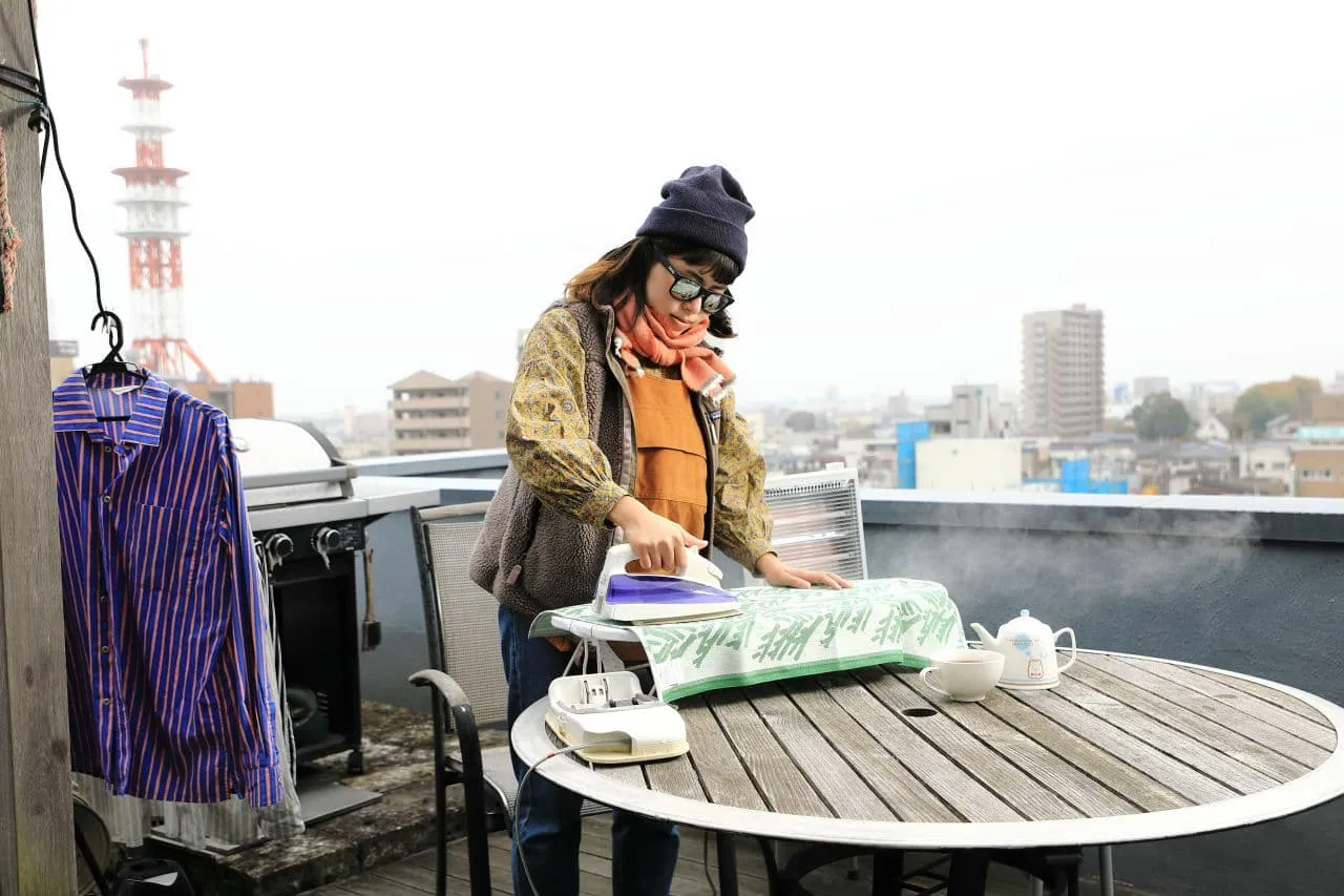 アウトドアアイロニング