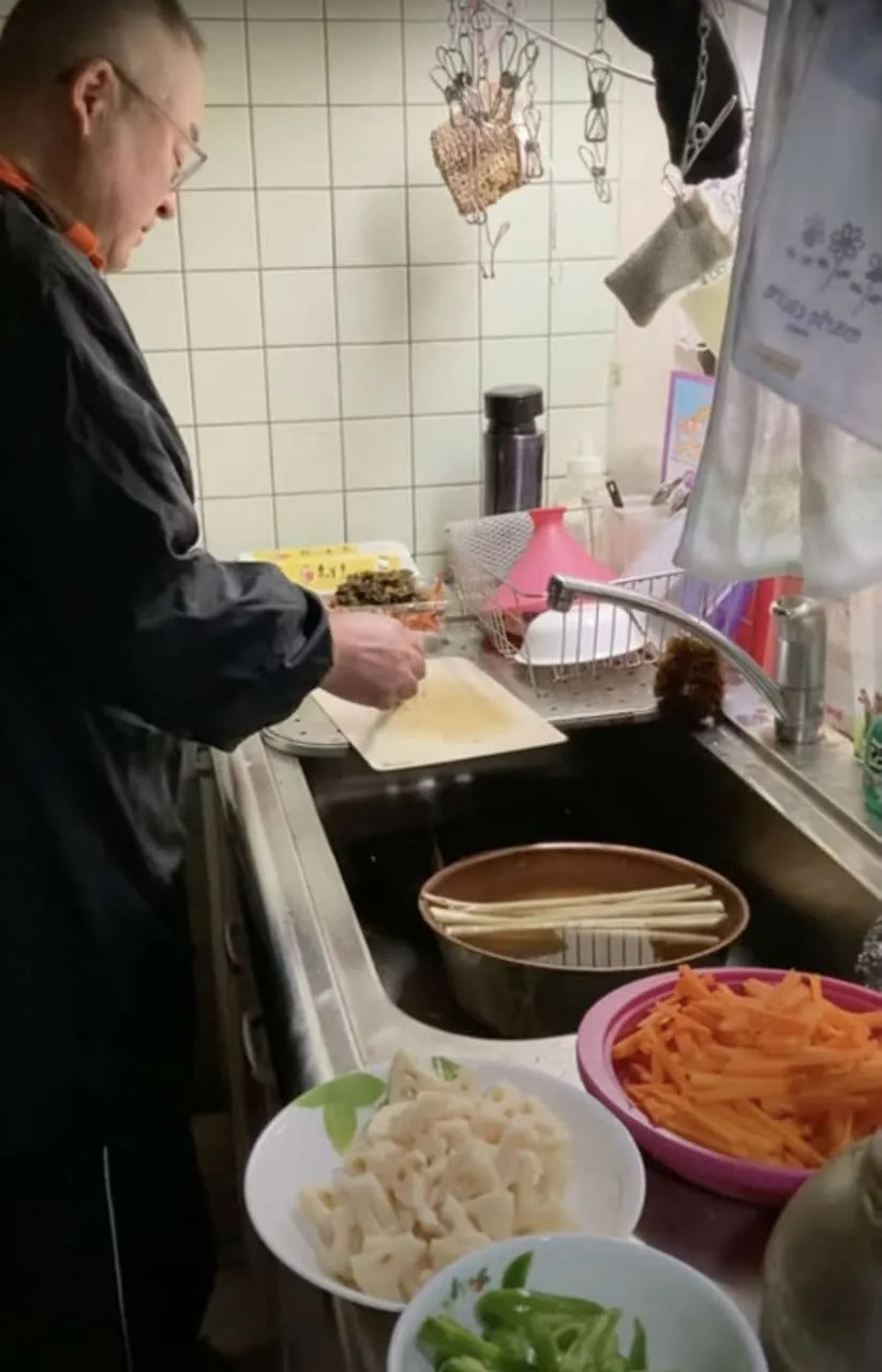 七色きんぴらごぼう作り