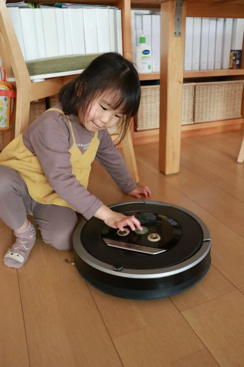 お掃除ロボ！出動！！